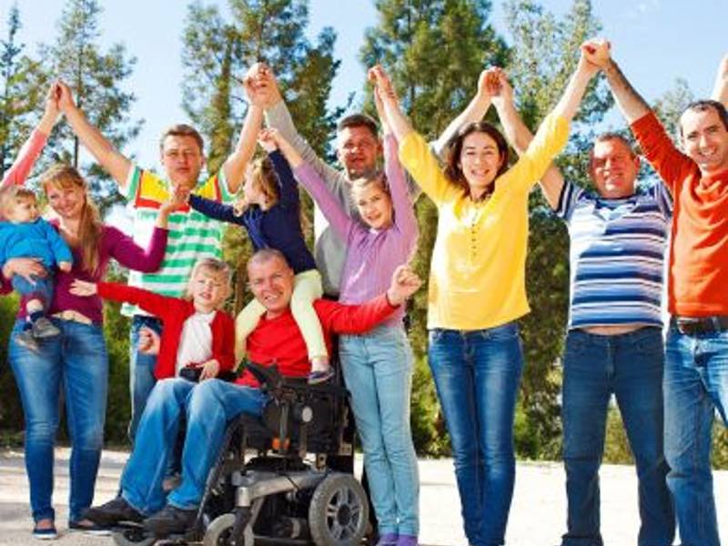 Menschen mit Handicap