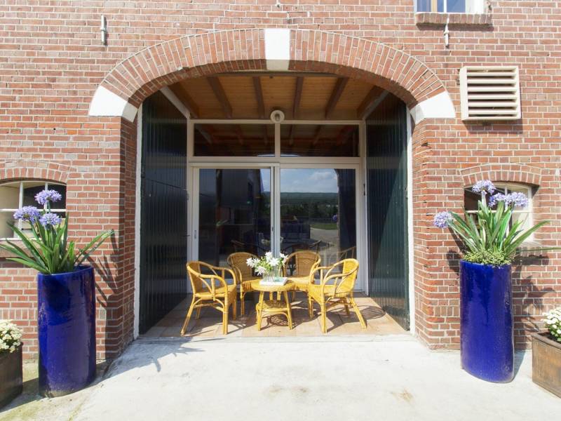 Een knus overdekt terras