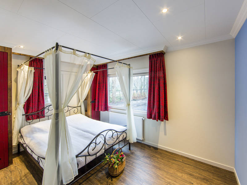 Een middeleeuws achte slaapkamer.