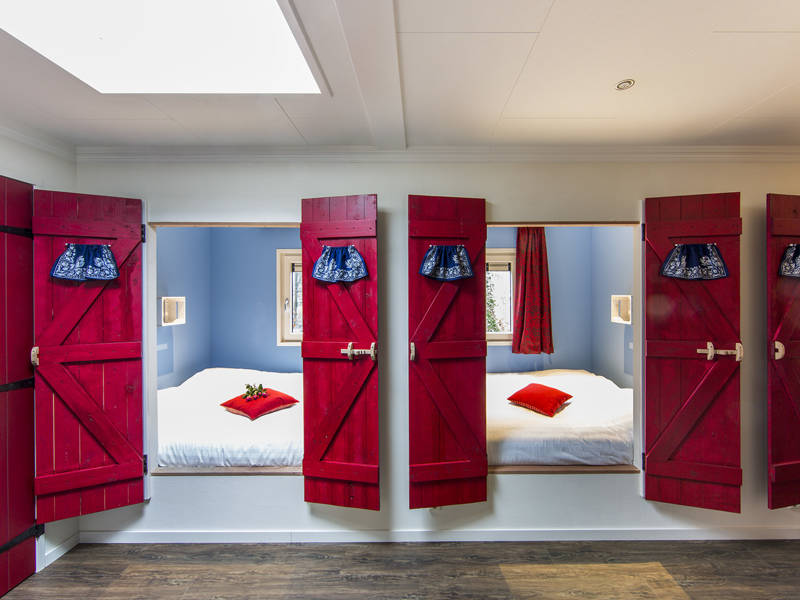 Romantische bedkasten.