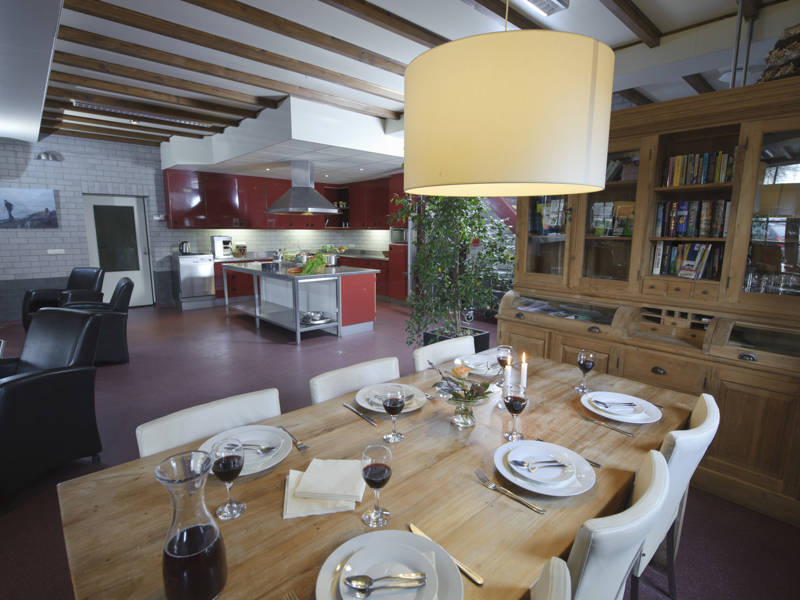 Knus ingerichte accommodatie.