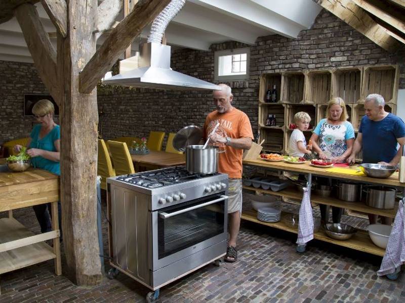 Een verplaatsbare keuken.