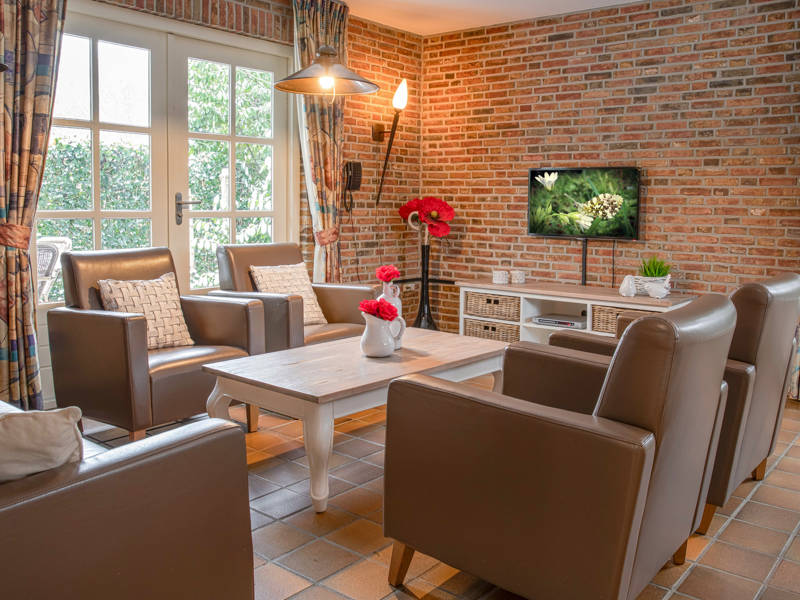 Een klassieke luxe woonkamer. 
