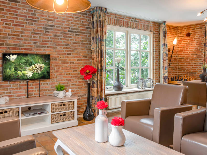 Een luxueus interieur.