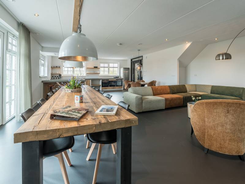 een hedendaags interieur. 