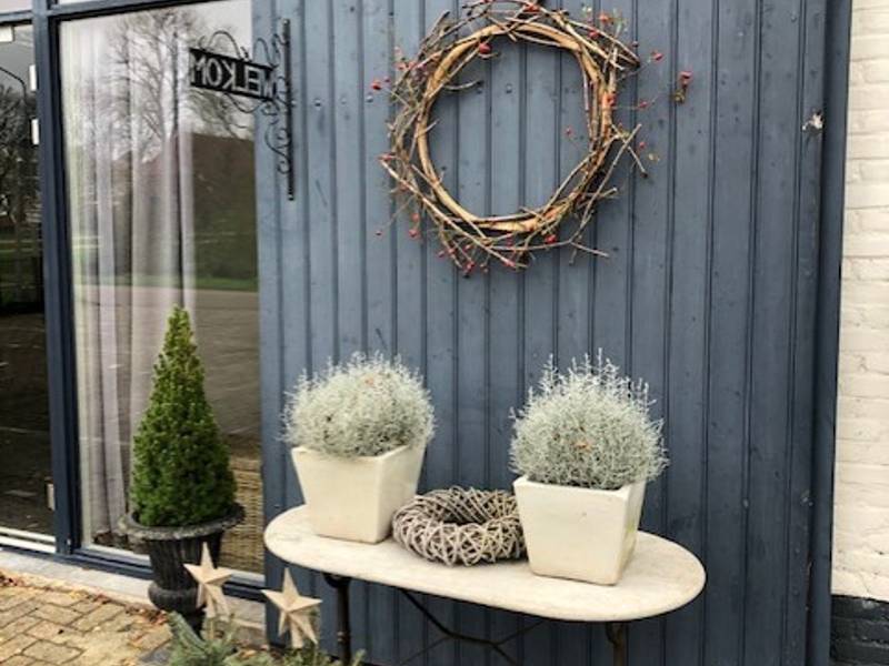 Ook versiering rondom het groepsverblijf.