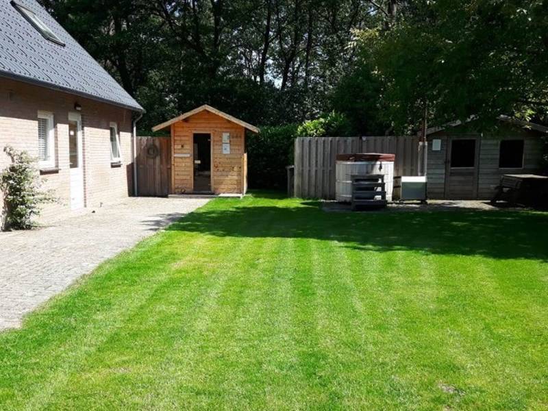 Tuin groepsaccommodatie Vessem