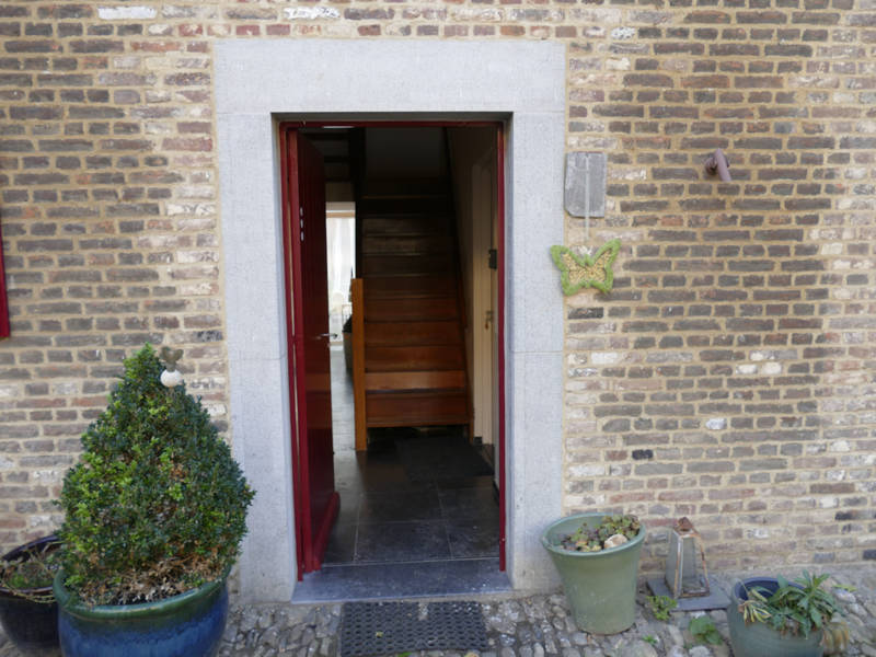 Voordeur groepsaccommodatie Eijsden 8 personen