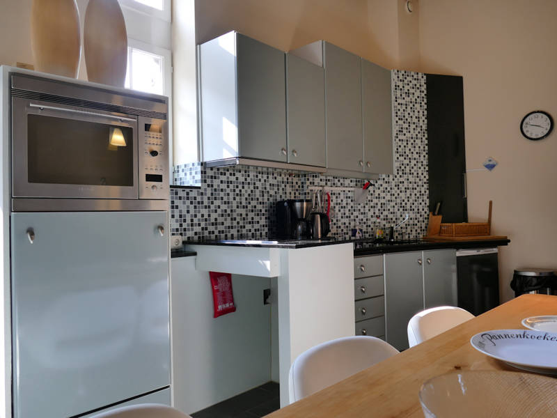Keuken groepsaccommodatie Eijsden 8 personen